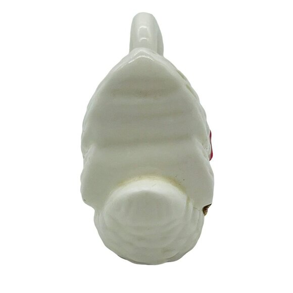 Vintage Swan Together Always Salt Pepper Shaker Shiking Japan Ceramic - Picture 6 of 15